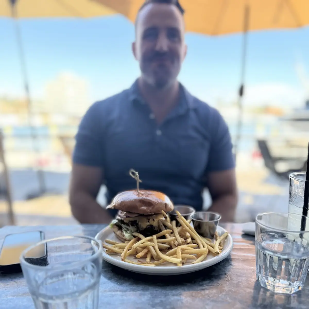 Grass Fed Wagyu Burger & Fries