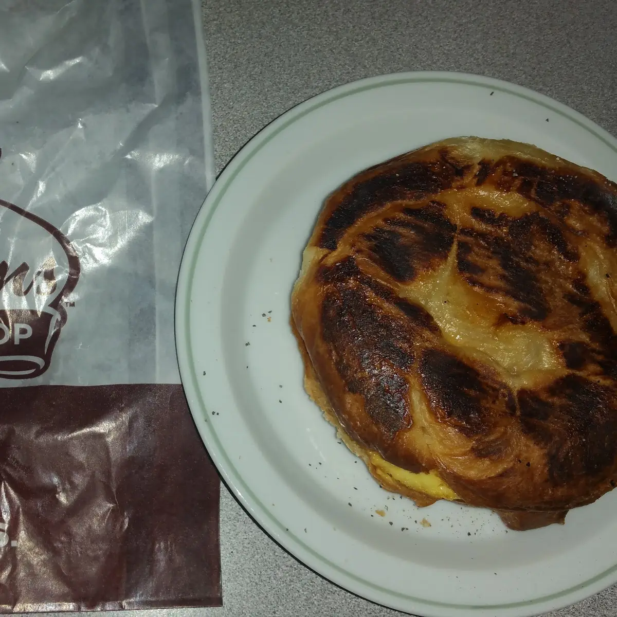 Bacon Egg and Cheese Croissant