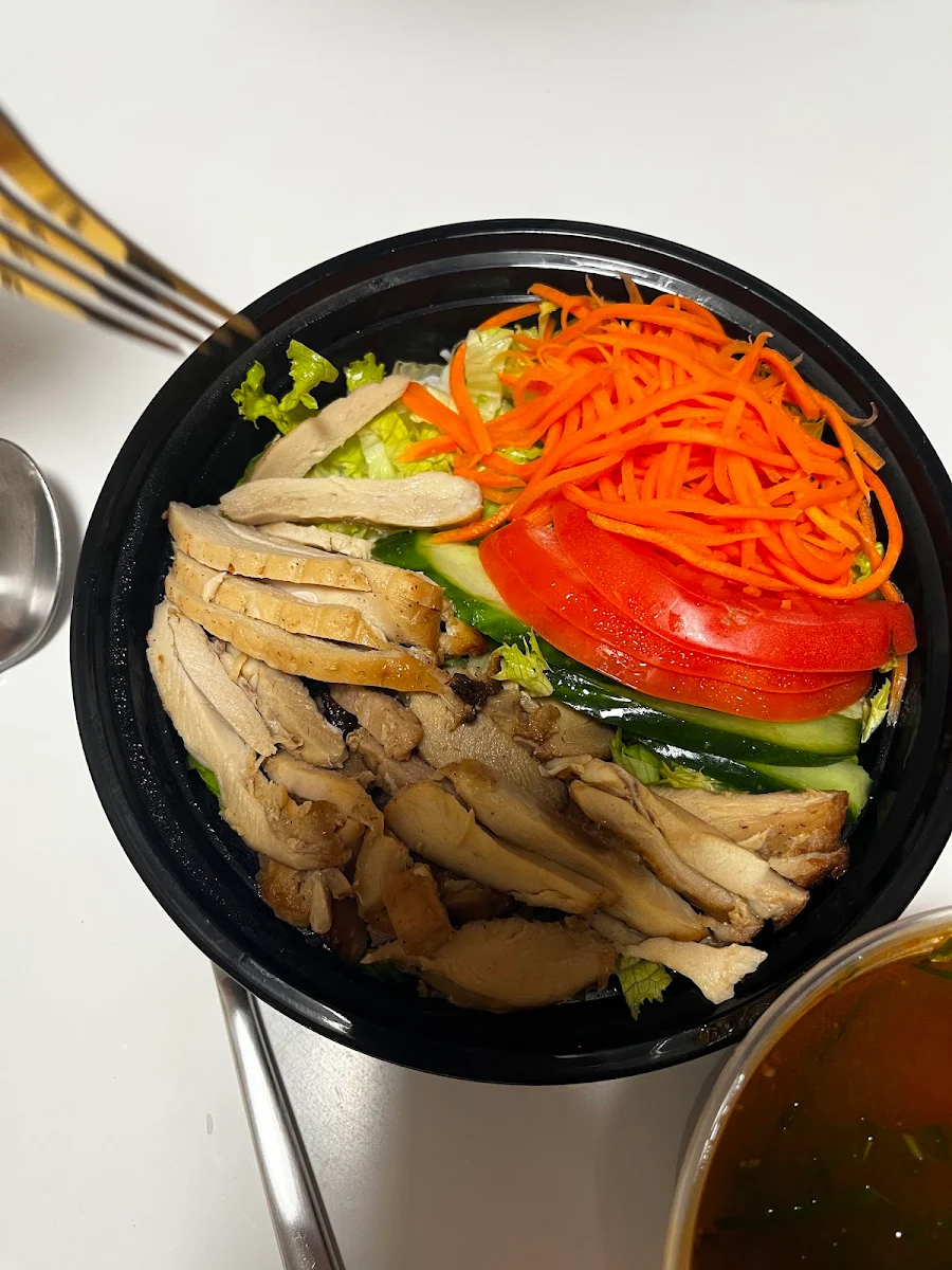Pork n Roll Vermicelli Bowl