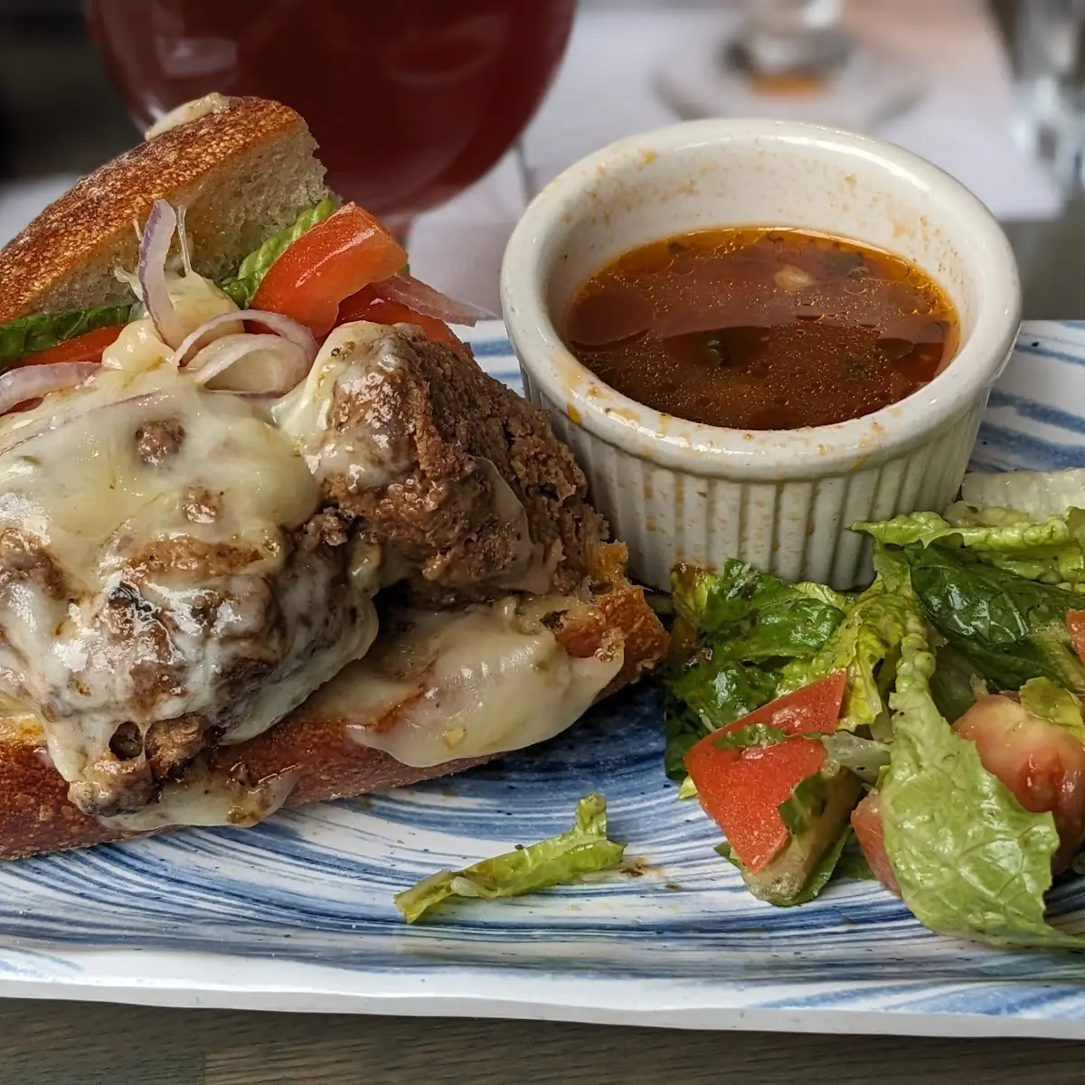 Mexican Meatball Sandwich