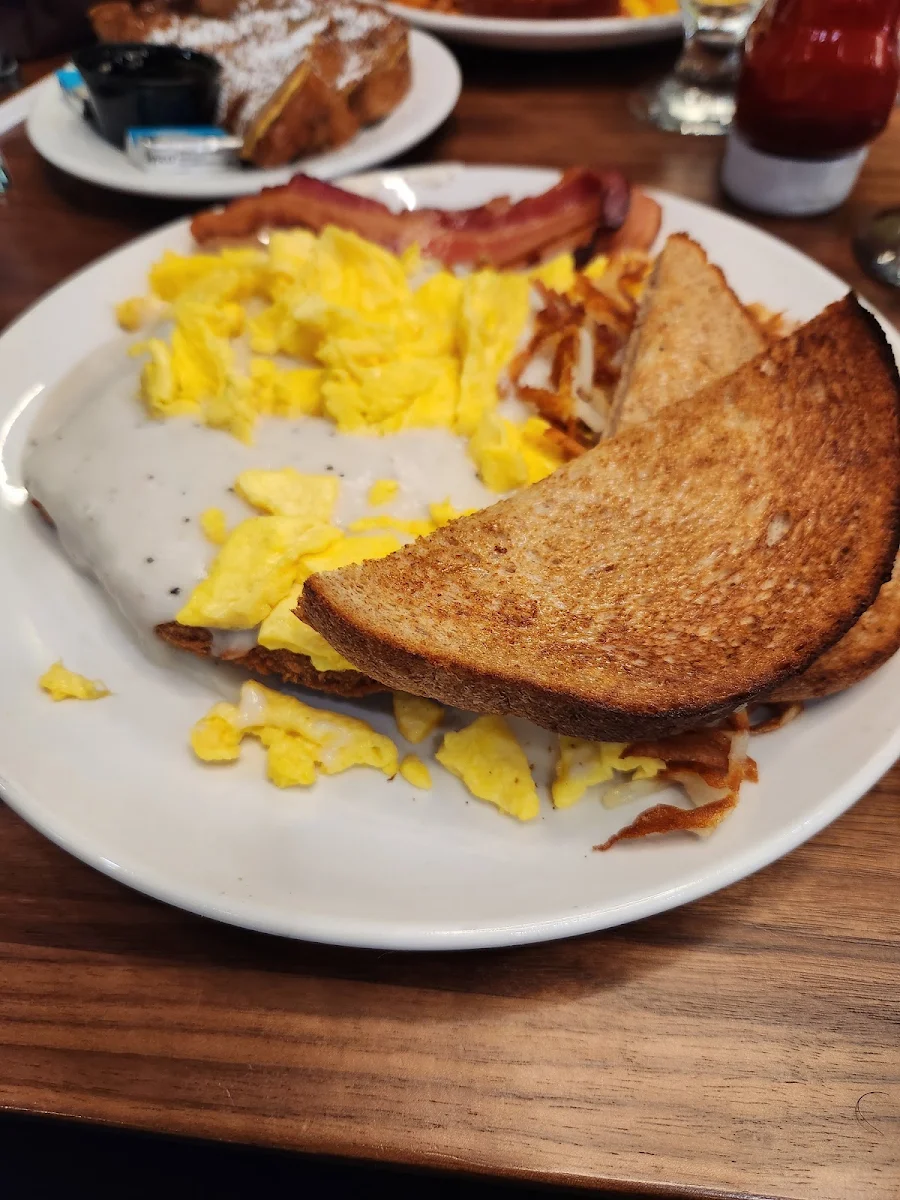 Country Chicken Fried Steak and Eggs