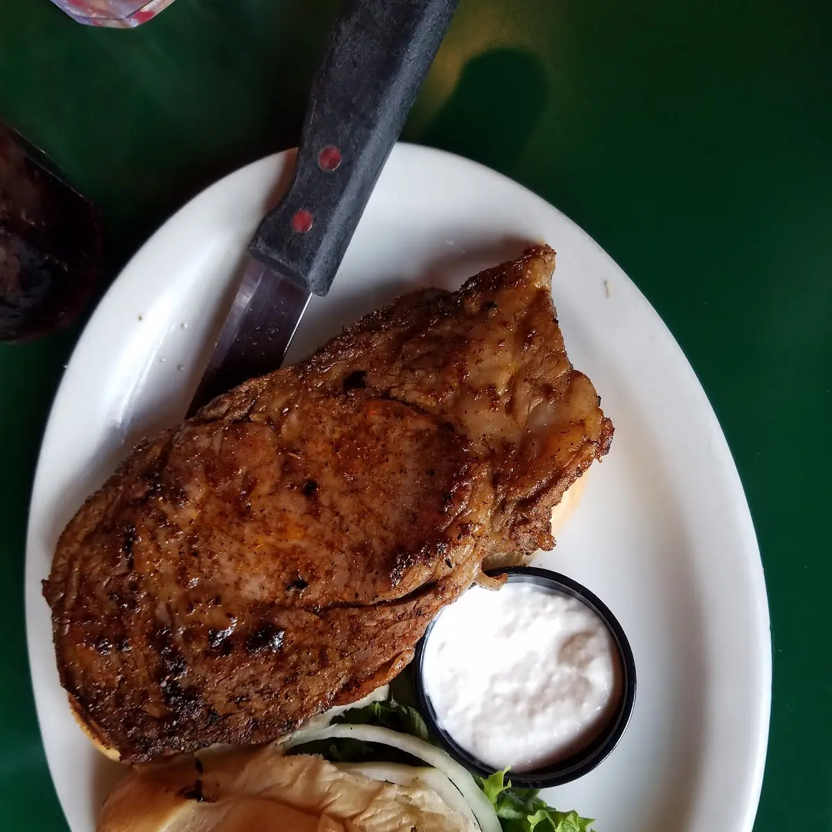 Blackened Prime Rib Sandwich