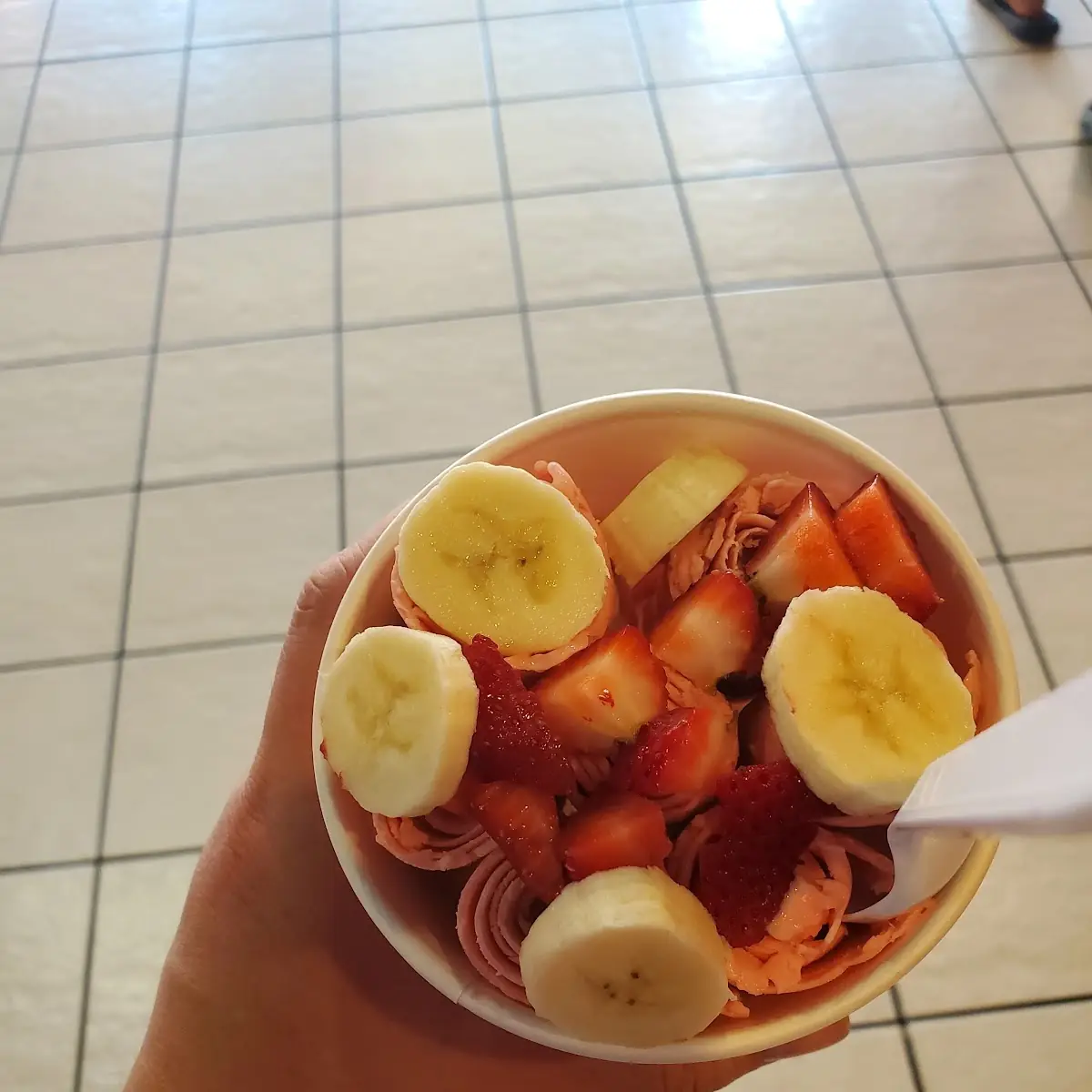 Strawberry Rolled Ice Cream