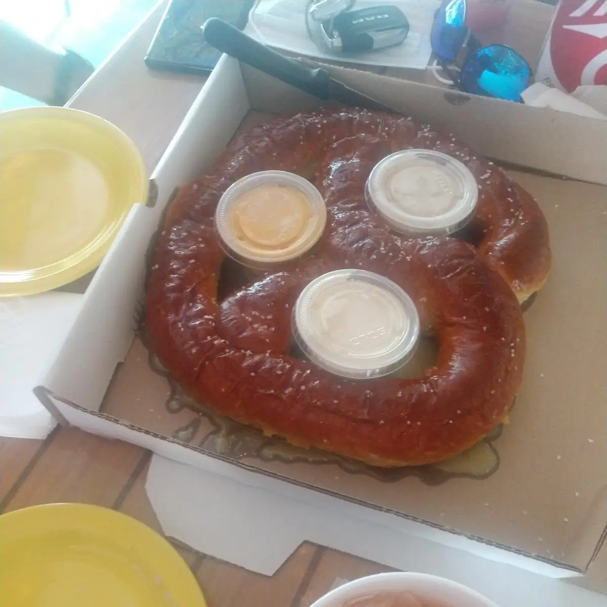 Giant Soft Pretzels