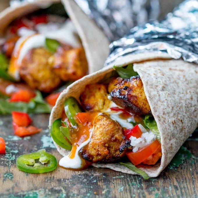 Chicken Tikka Wrap, PAK DONAIR