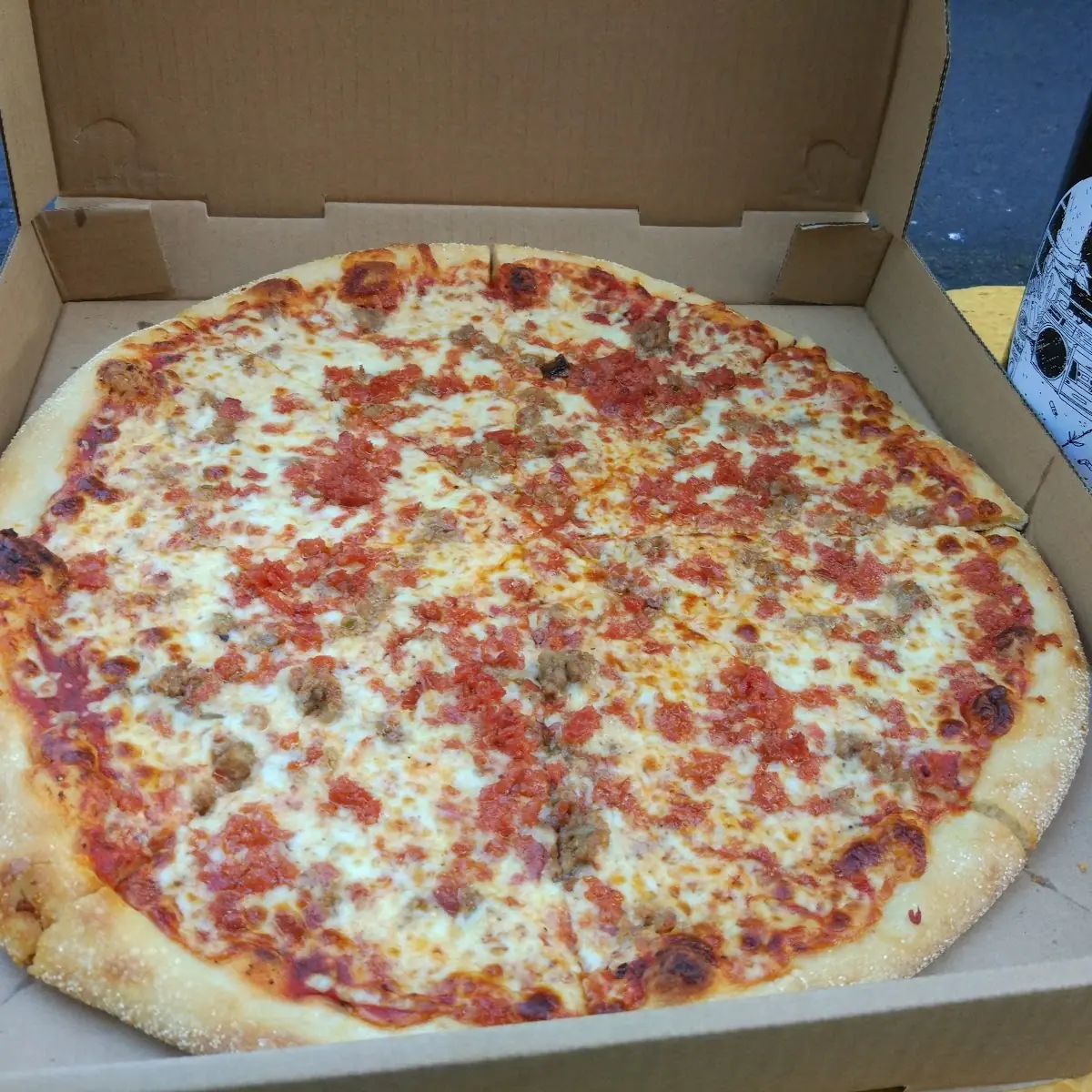 12 4 Meat Pizza