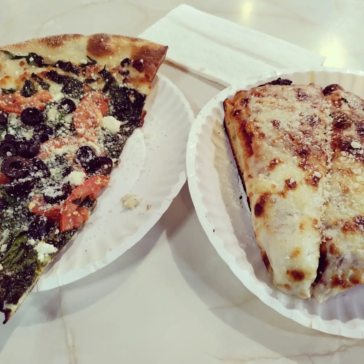 Sicilian Pizza and a Slice