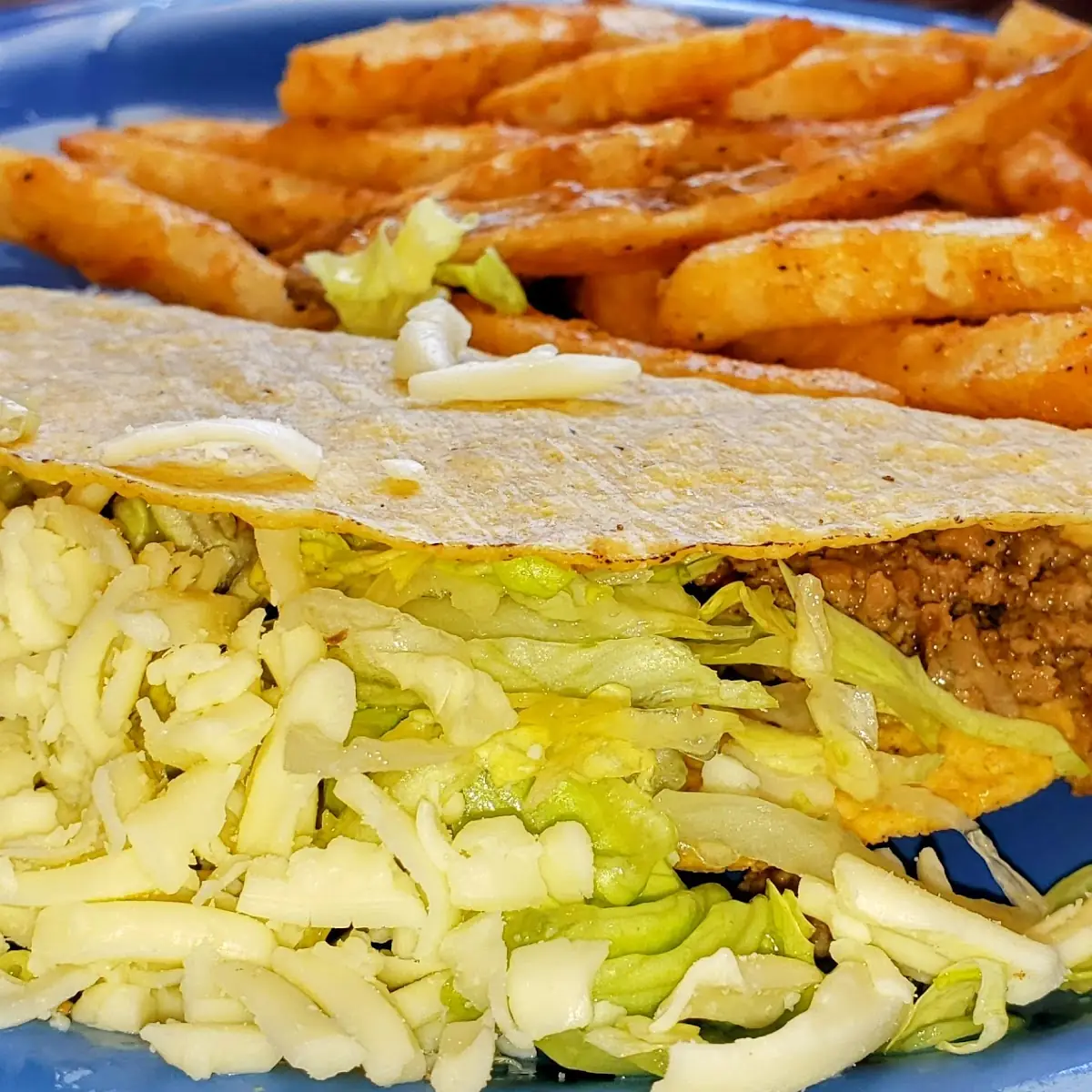 Cheese Quesadilla w Fries