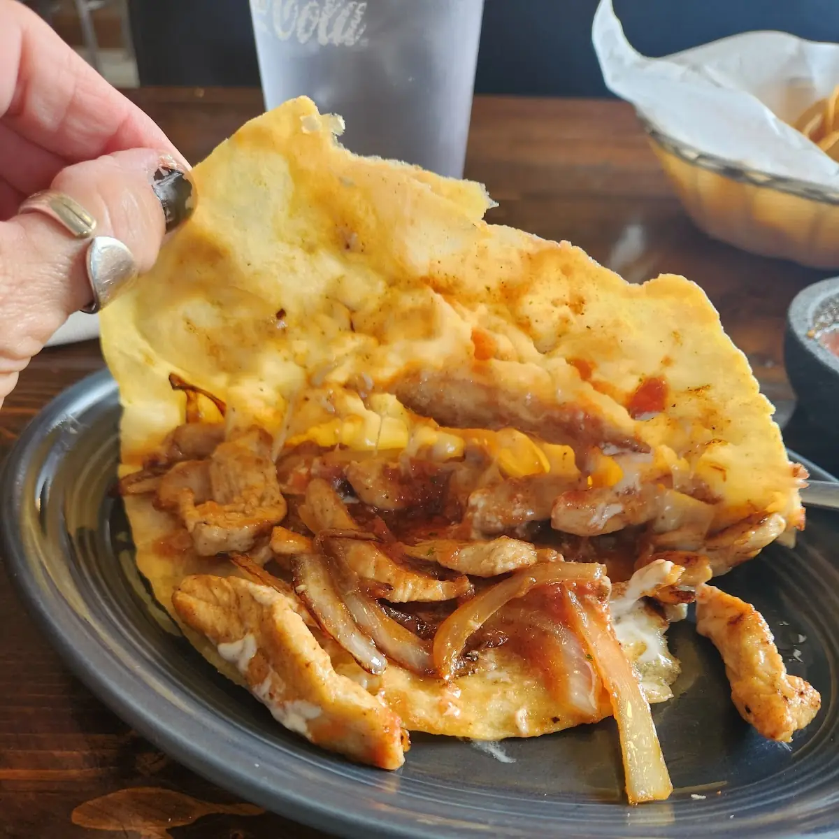 Grilled Chicken Quesadilla