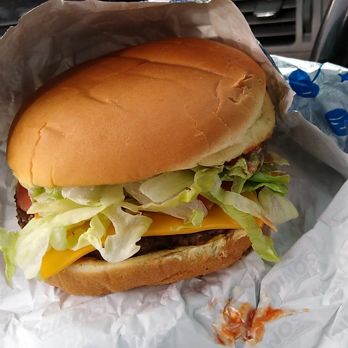 Jr Deluxe Cheeseburger