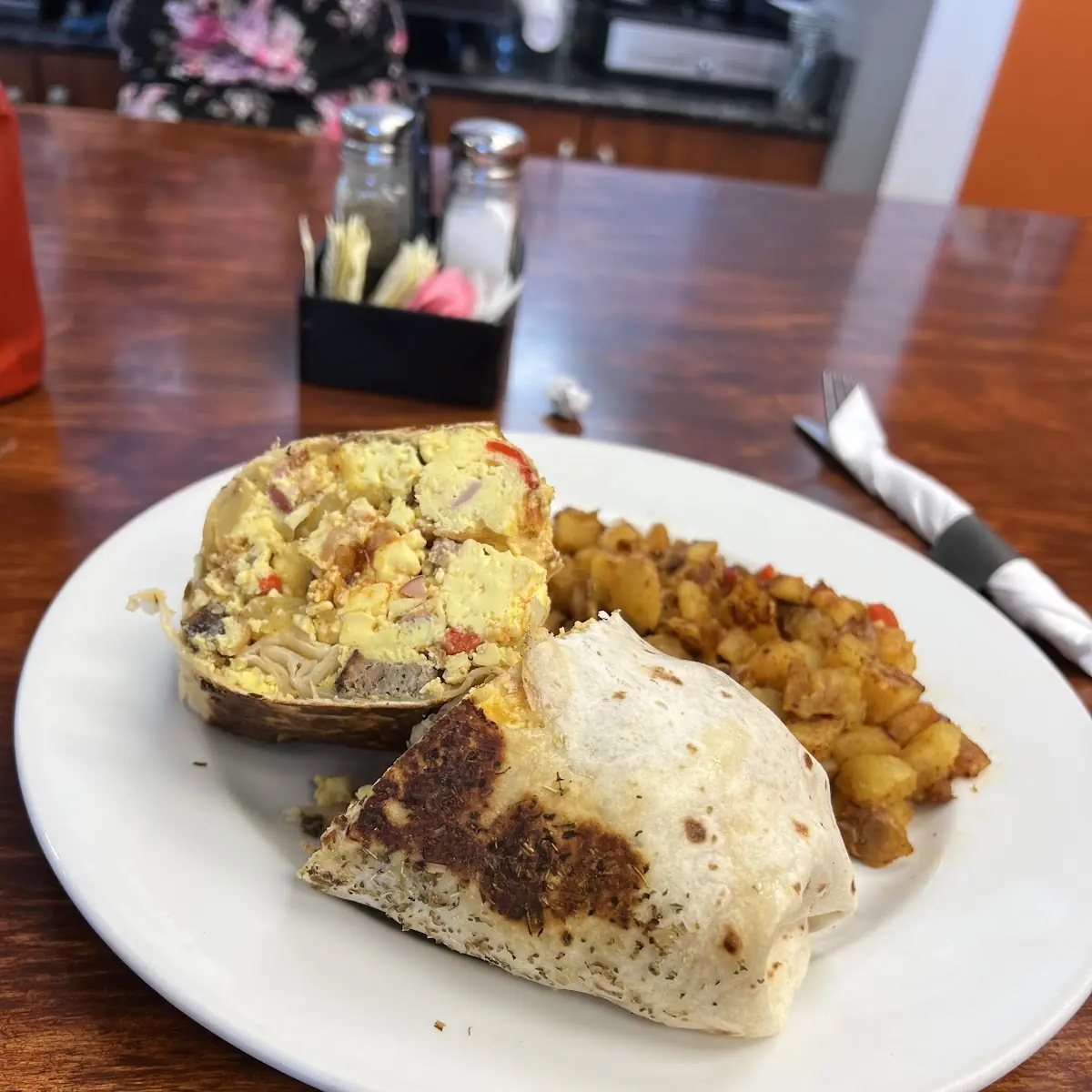 Loaded Breakfast Burrito