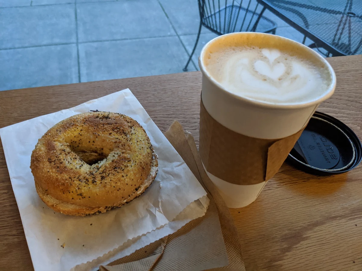Everything Bagel with Cream Cheese