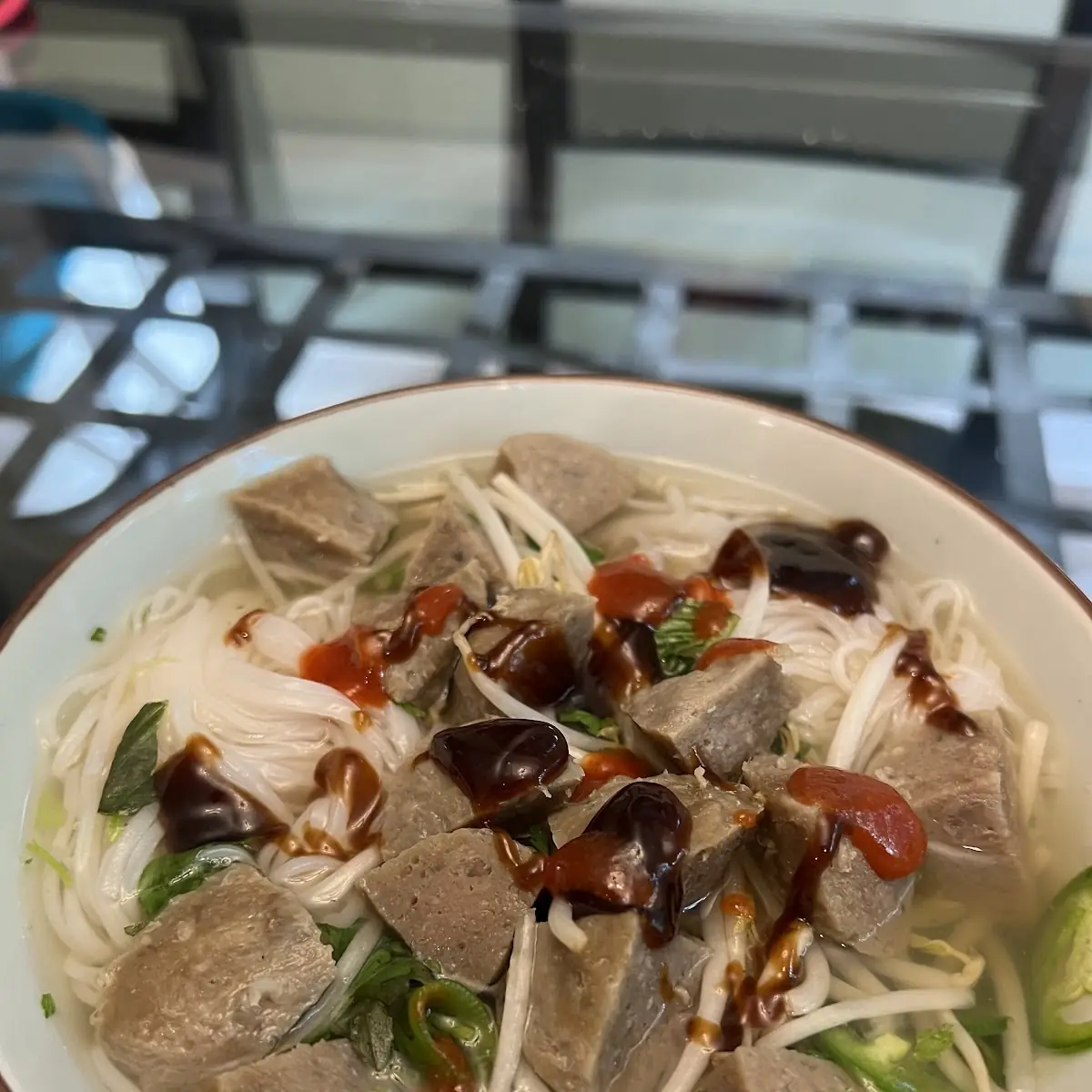 Beef Meatball Pho