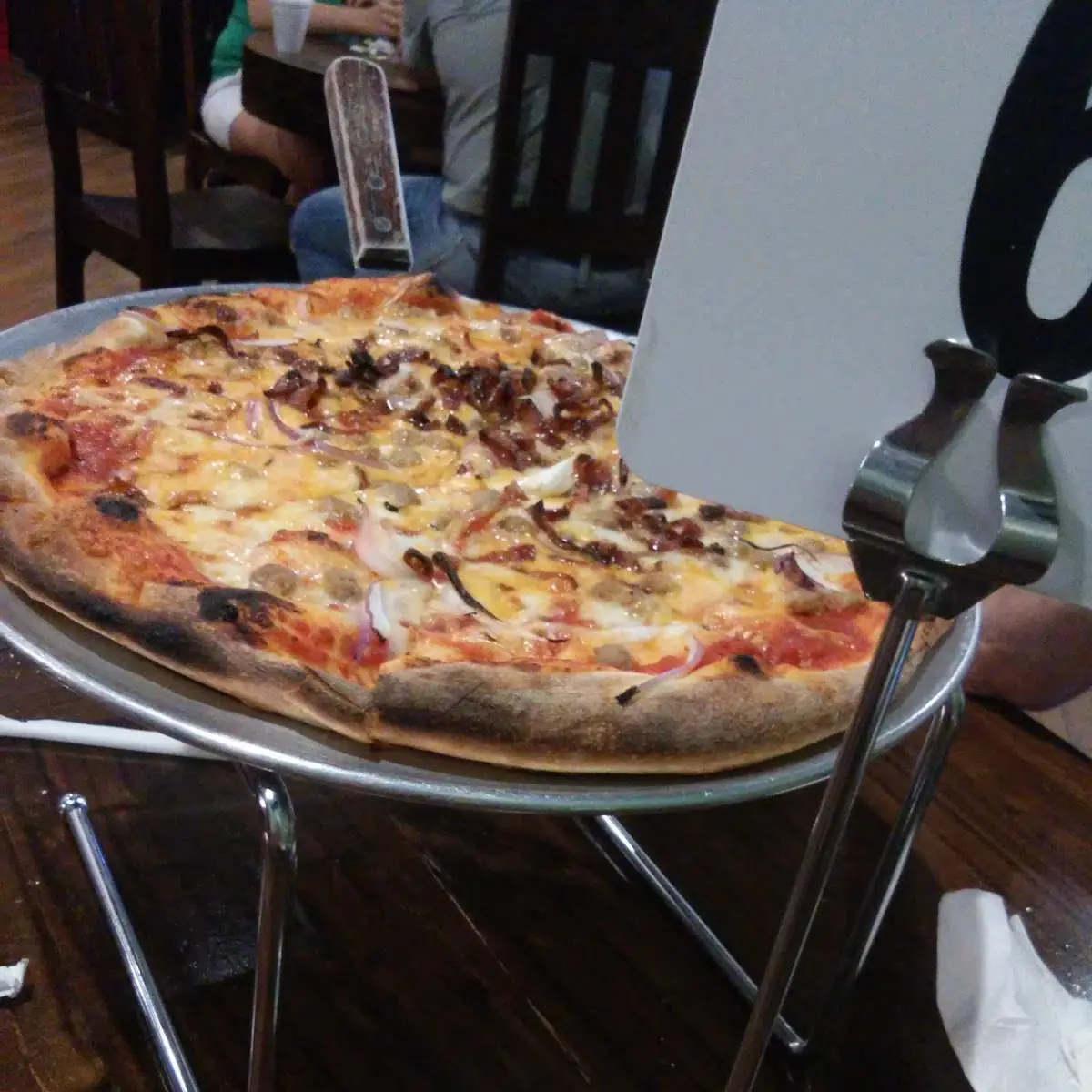 Bacon Cheeseburger Gourmet Pizza