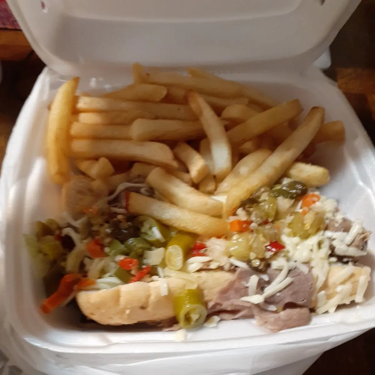 Italian Beef with Mozzarella Cheese