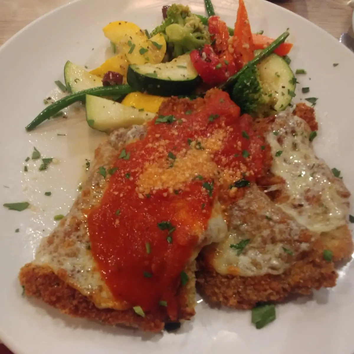 Veal Parmigiana