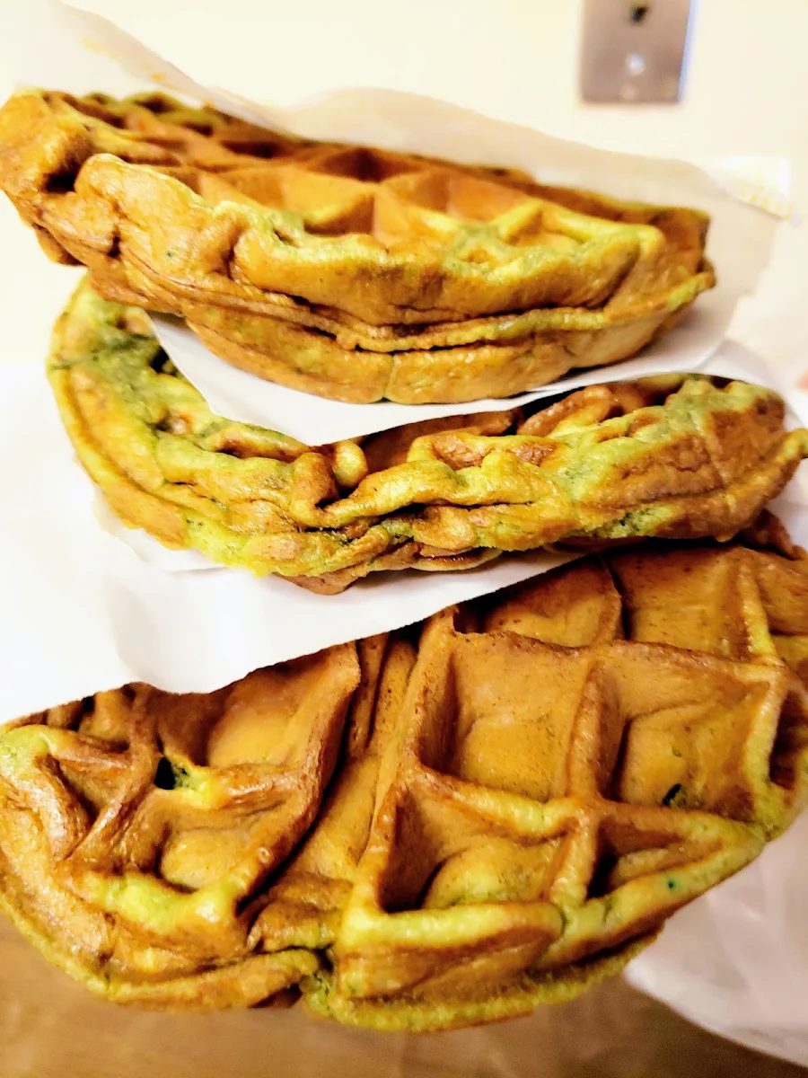 Green Tea Waffles