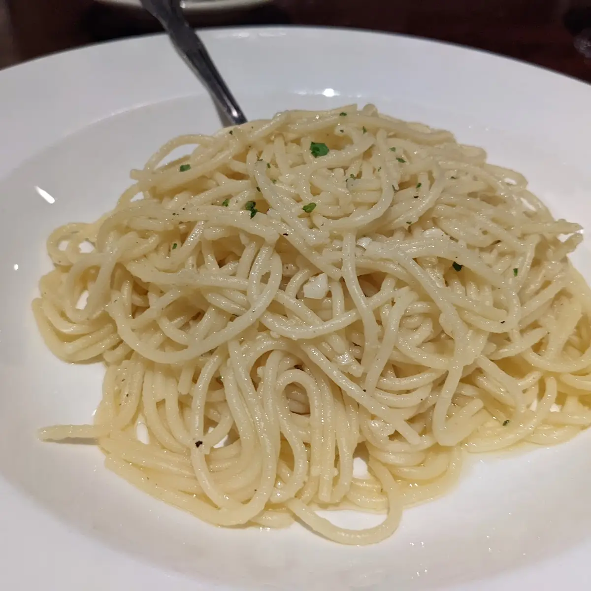 Spaghetti Aglio E Olio
