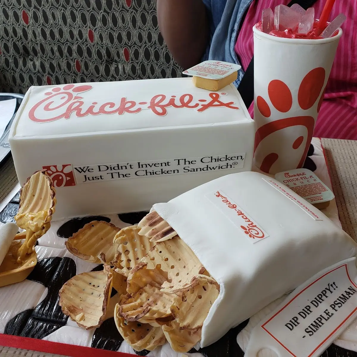 Chick-Fil-A Sauce Flavored Waffle Potato Chips