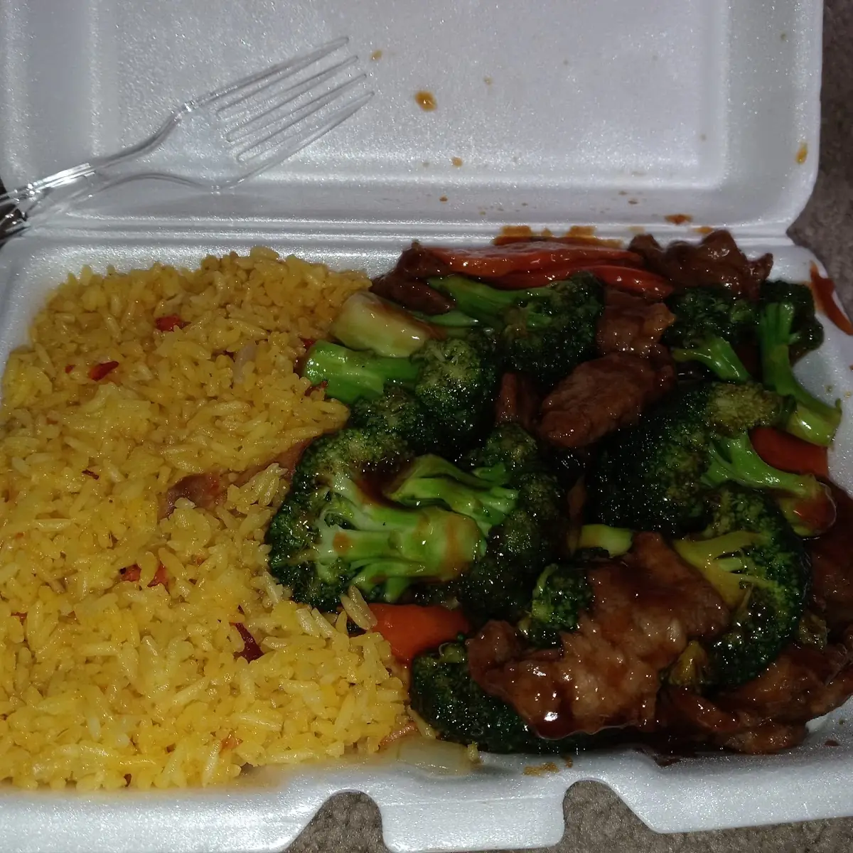 Beef with Garlic Sauce