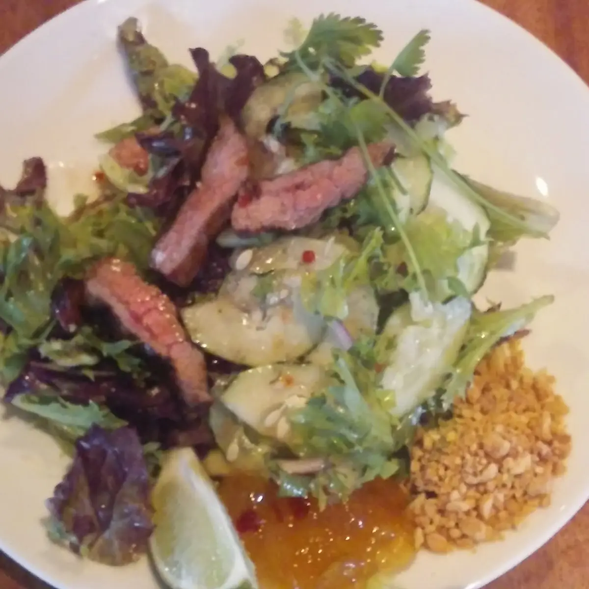 Beef Cucumber Salad
