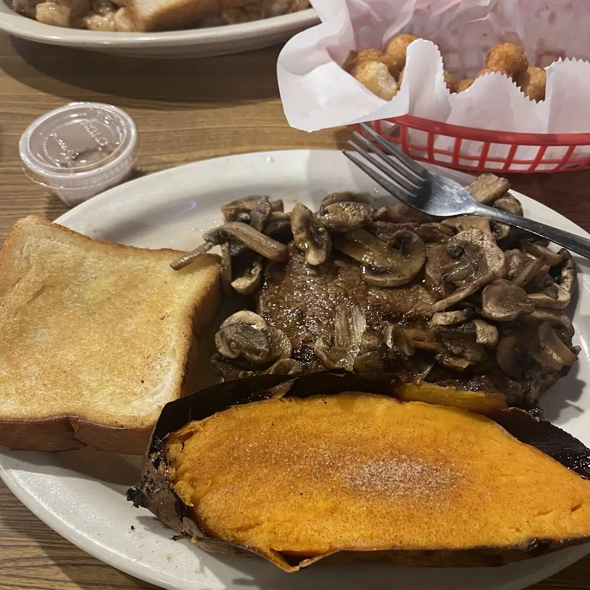Ribeye Sautéed Mushrooms