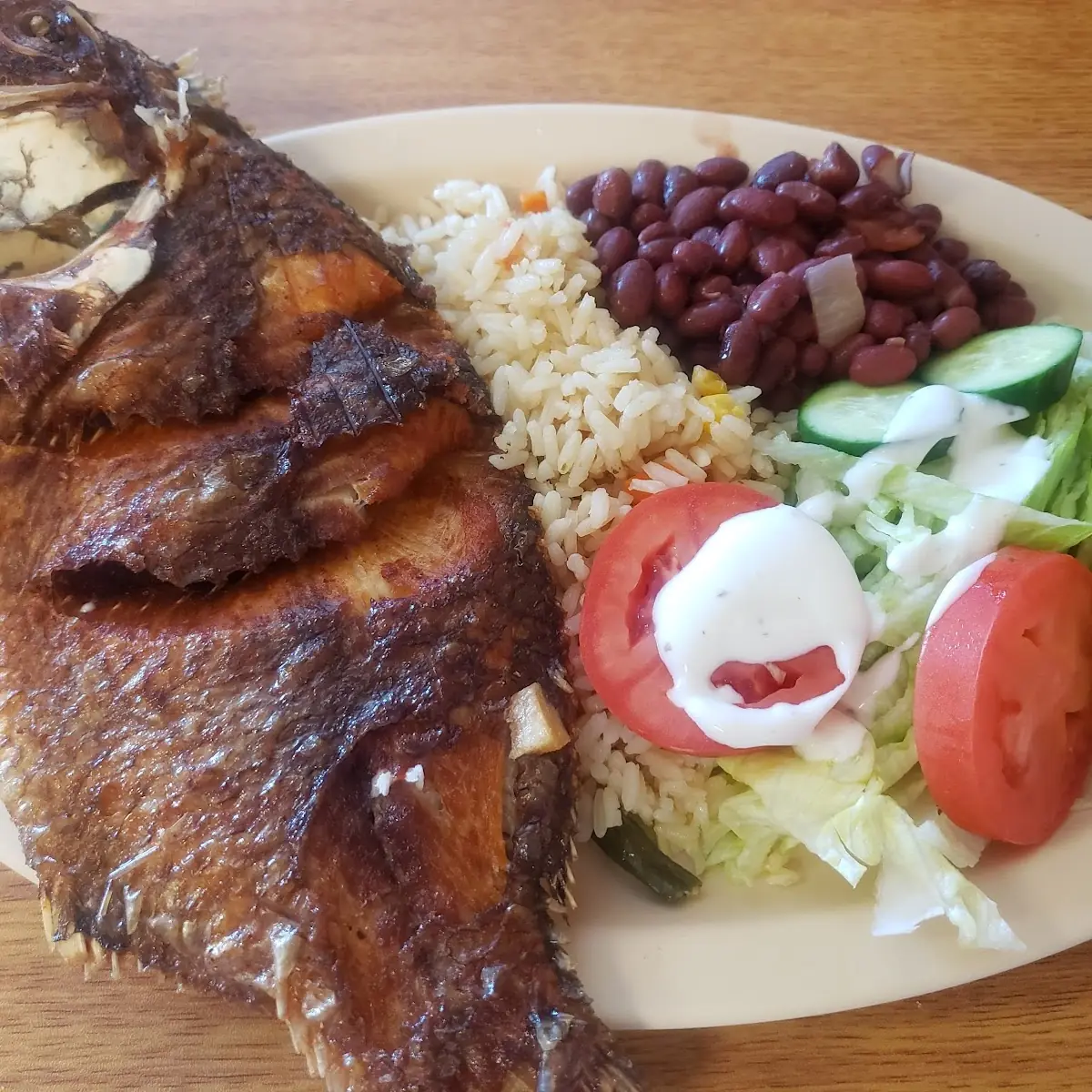 Fried Tilapia