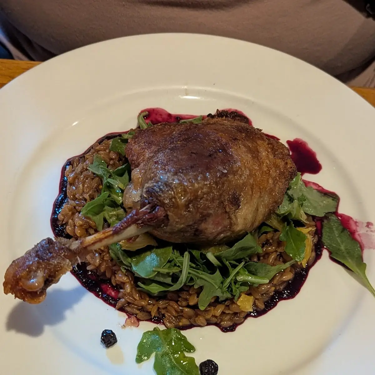 Confit of Muscovy Duck Leg