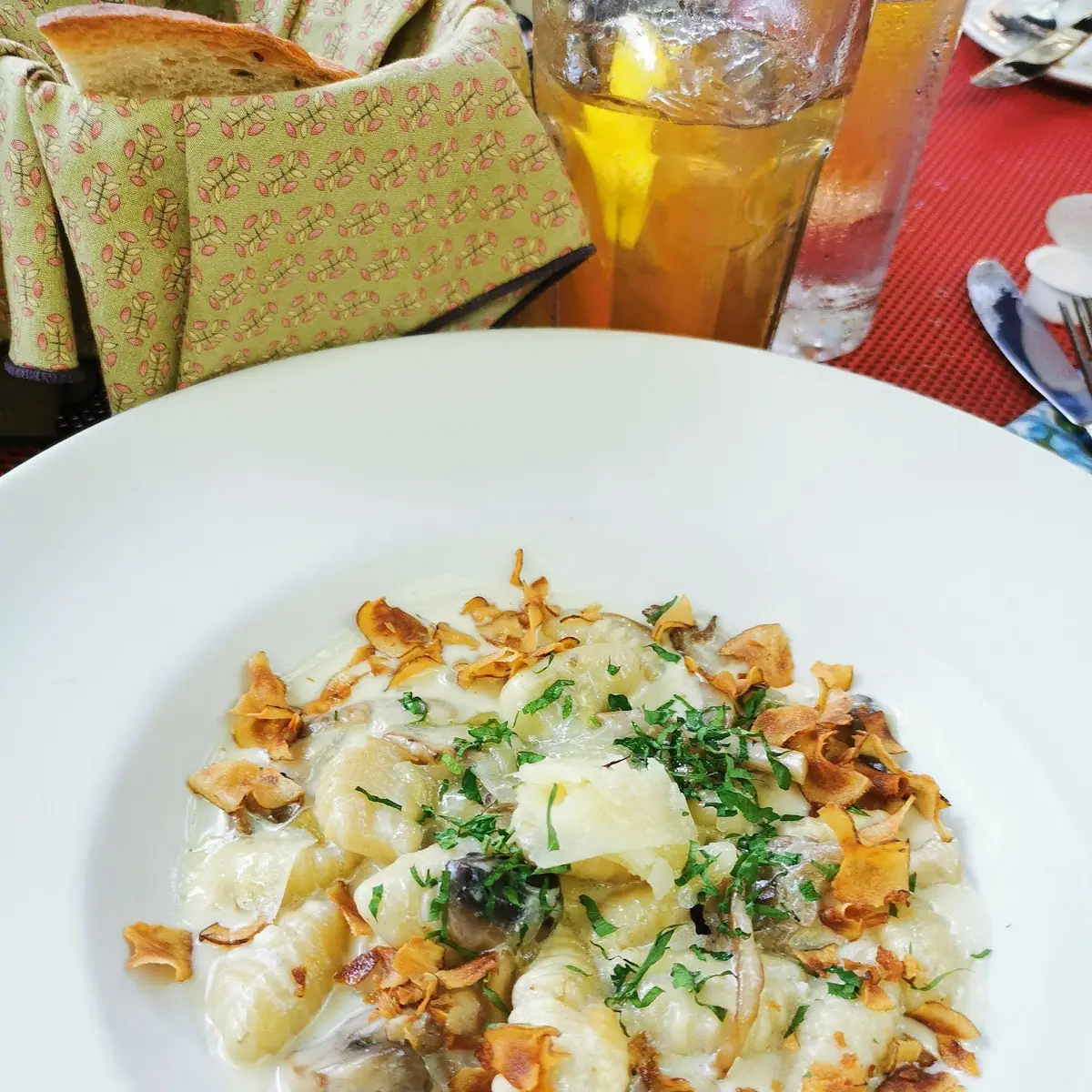 Creamy Mushroom Gnocchi