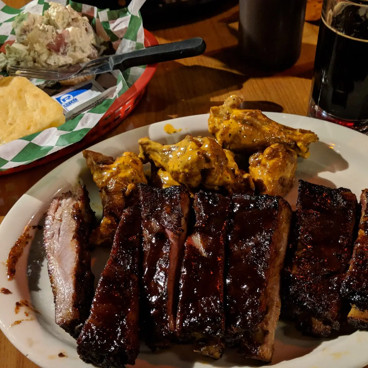 Ribs and Blue Fire Wings