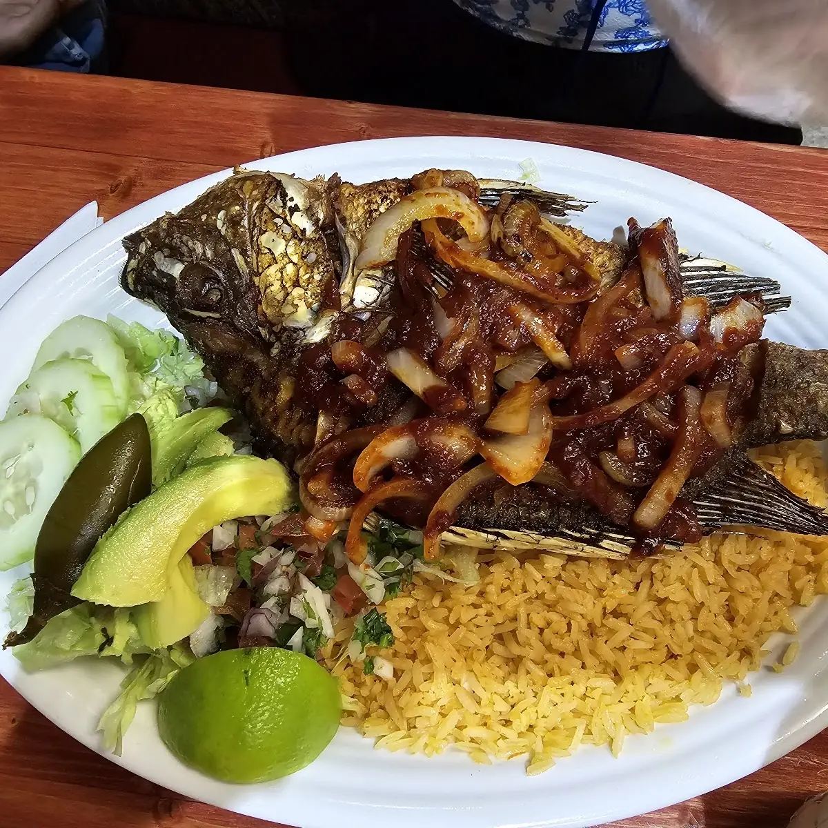 Pescado a La Diabla