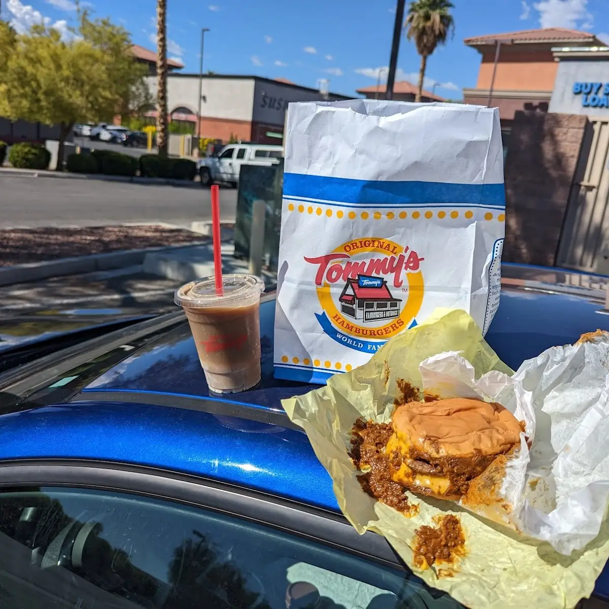 Double Chili Cheeseburger and Root Beer Float