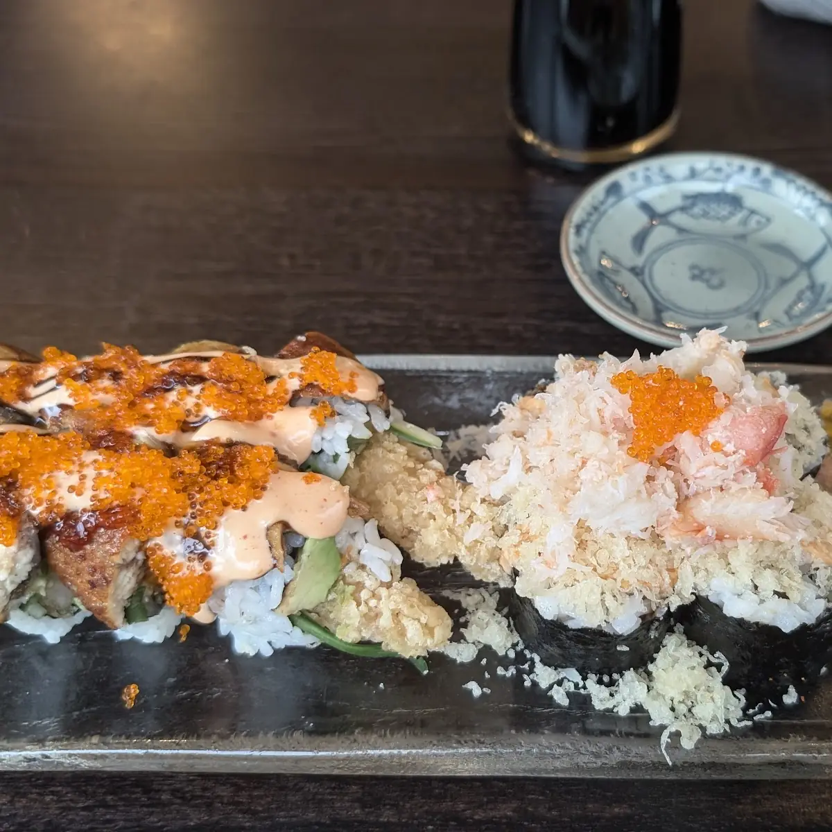 Assorted Sushi Rolls with Roe