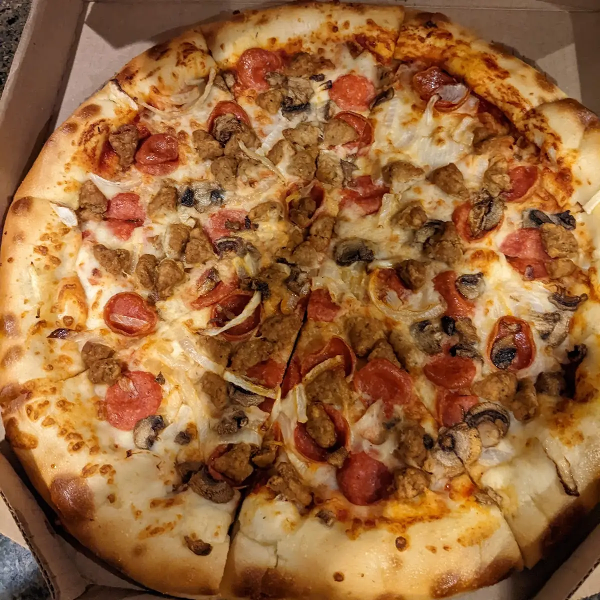 Disappointing Stuff Crust Pizza