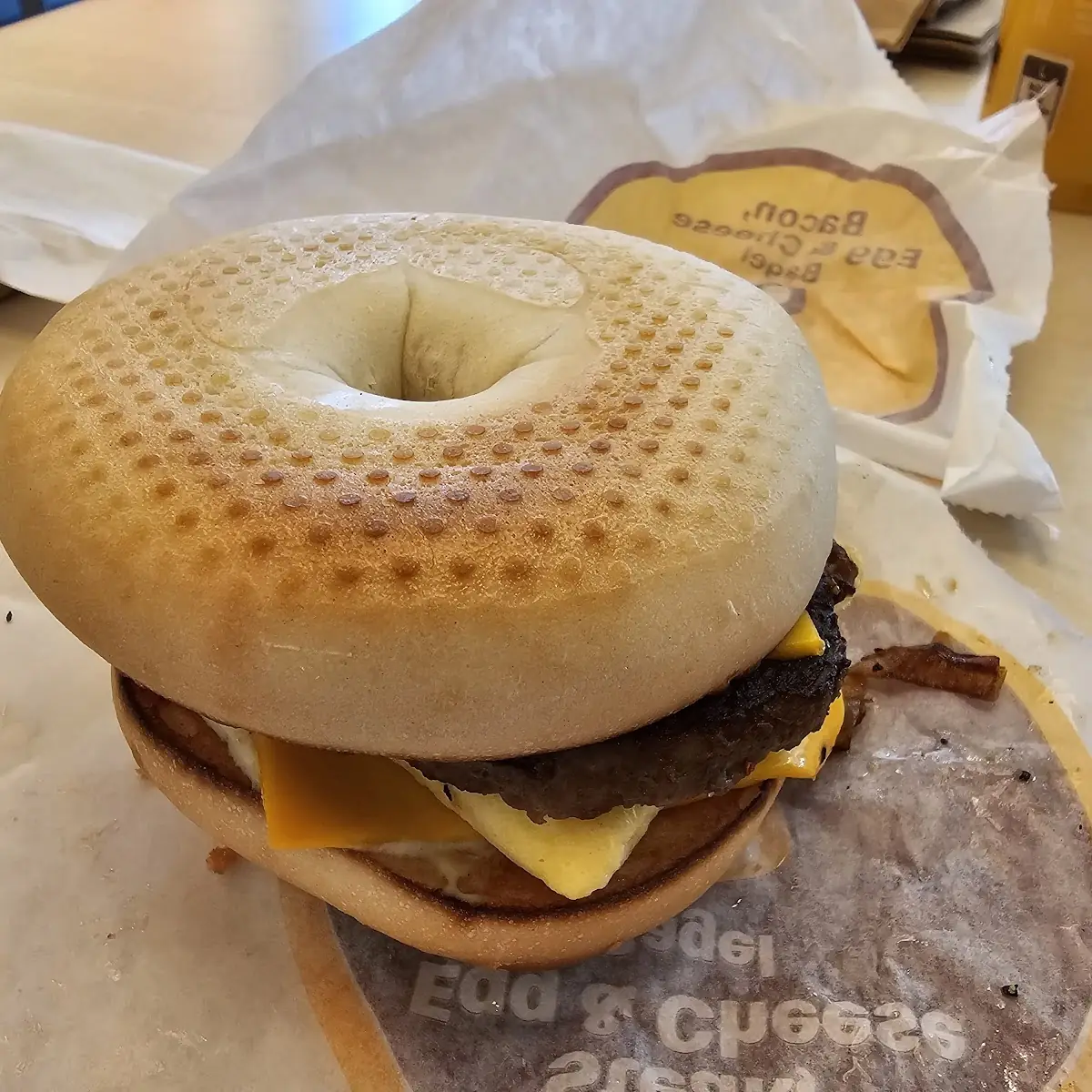 Steak Egg and Cheese