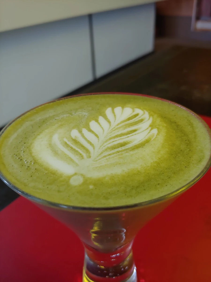 Honey Matcha Latte