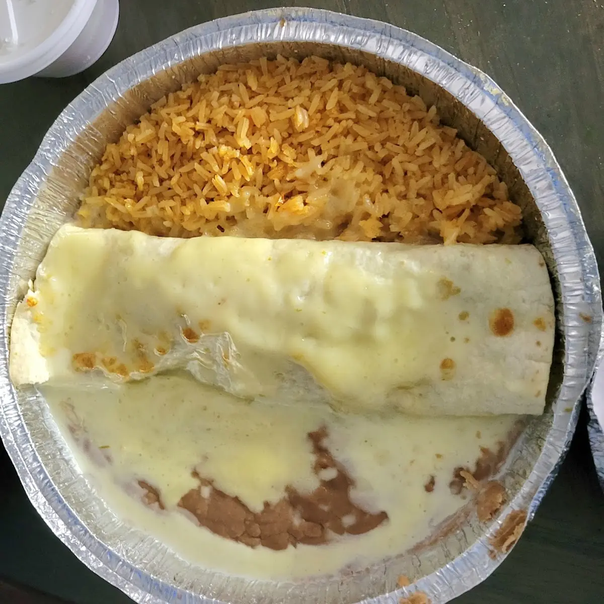 One Bean Burrito One Cheese