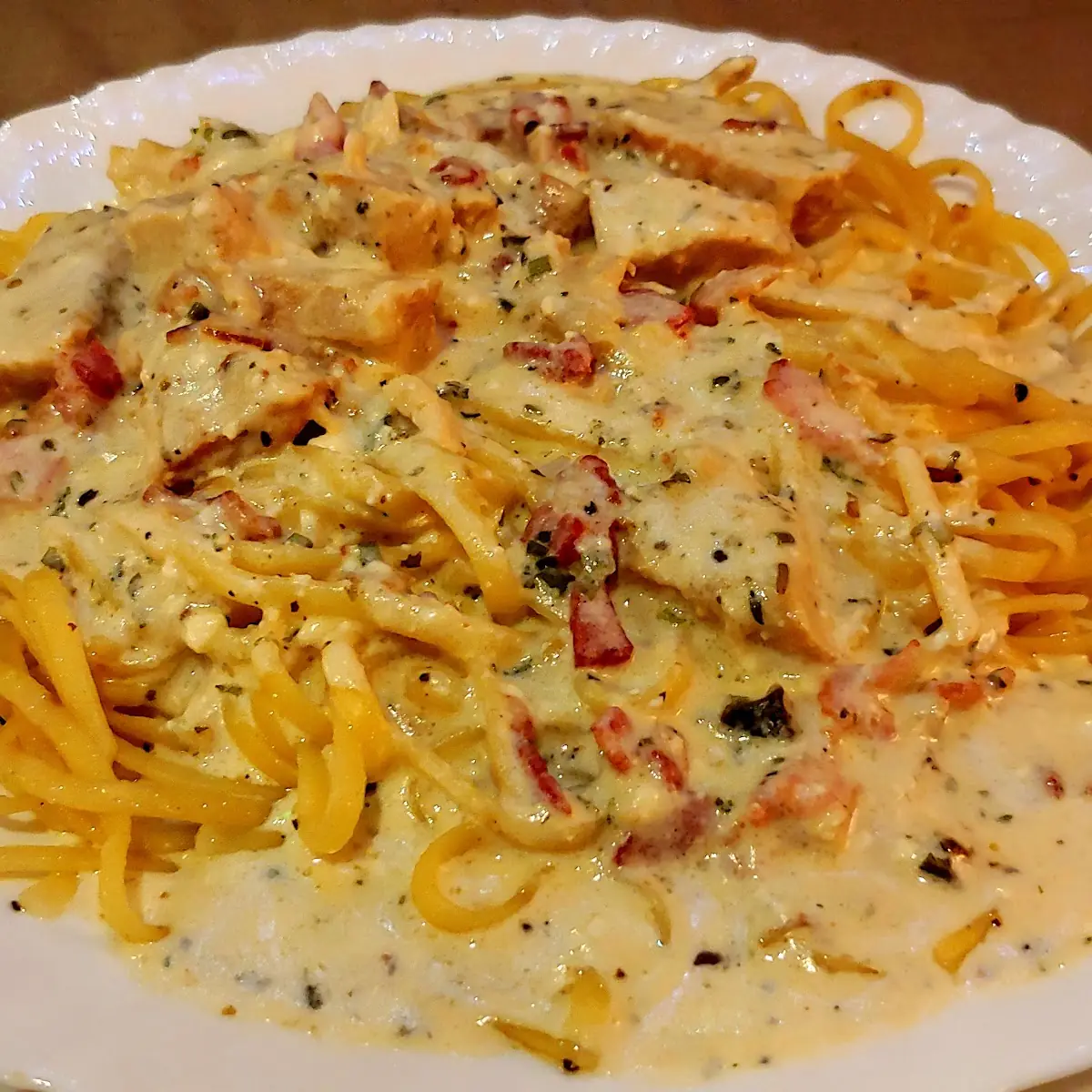 Chicken Carbonara