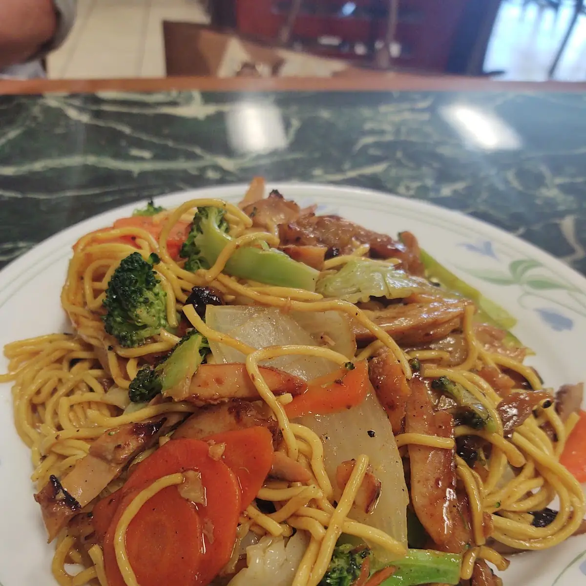 BBQ Chicken Yakisoba Noodles