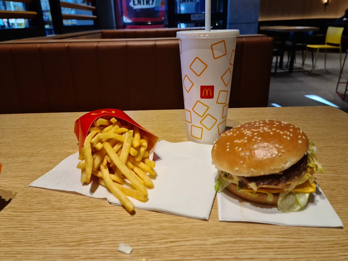 Big Mac and Large Drink with Large Sizes Chips, McDonald's