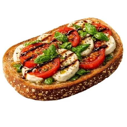 Caprese Toast, Blends & Bowls