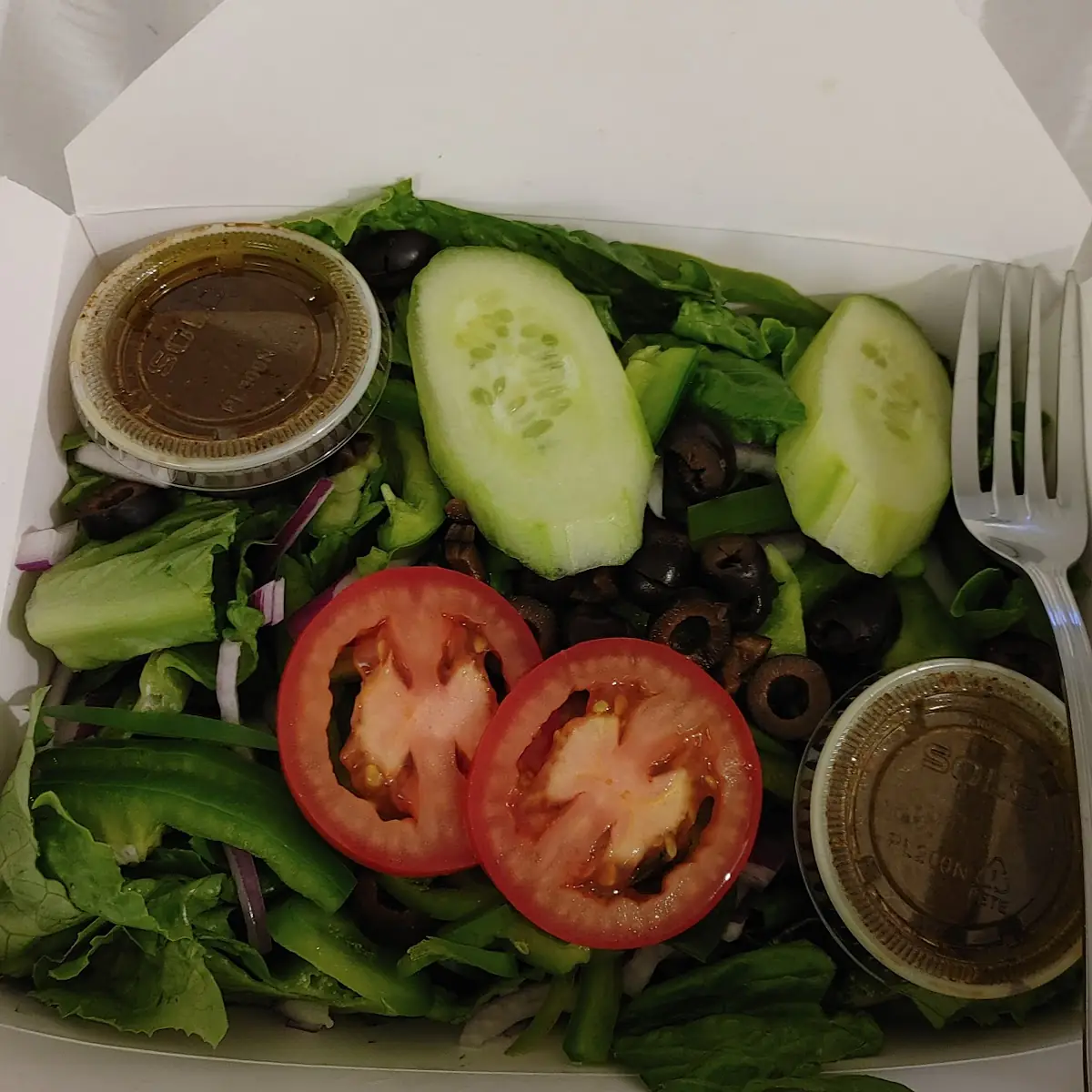 Garden Salad with Romaine