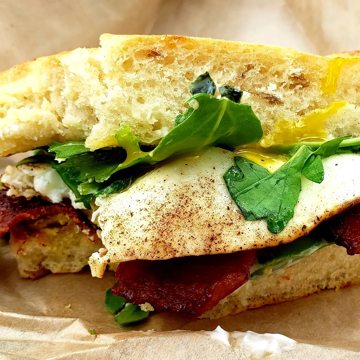 All Day Breakfast Egg Sandwich