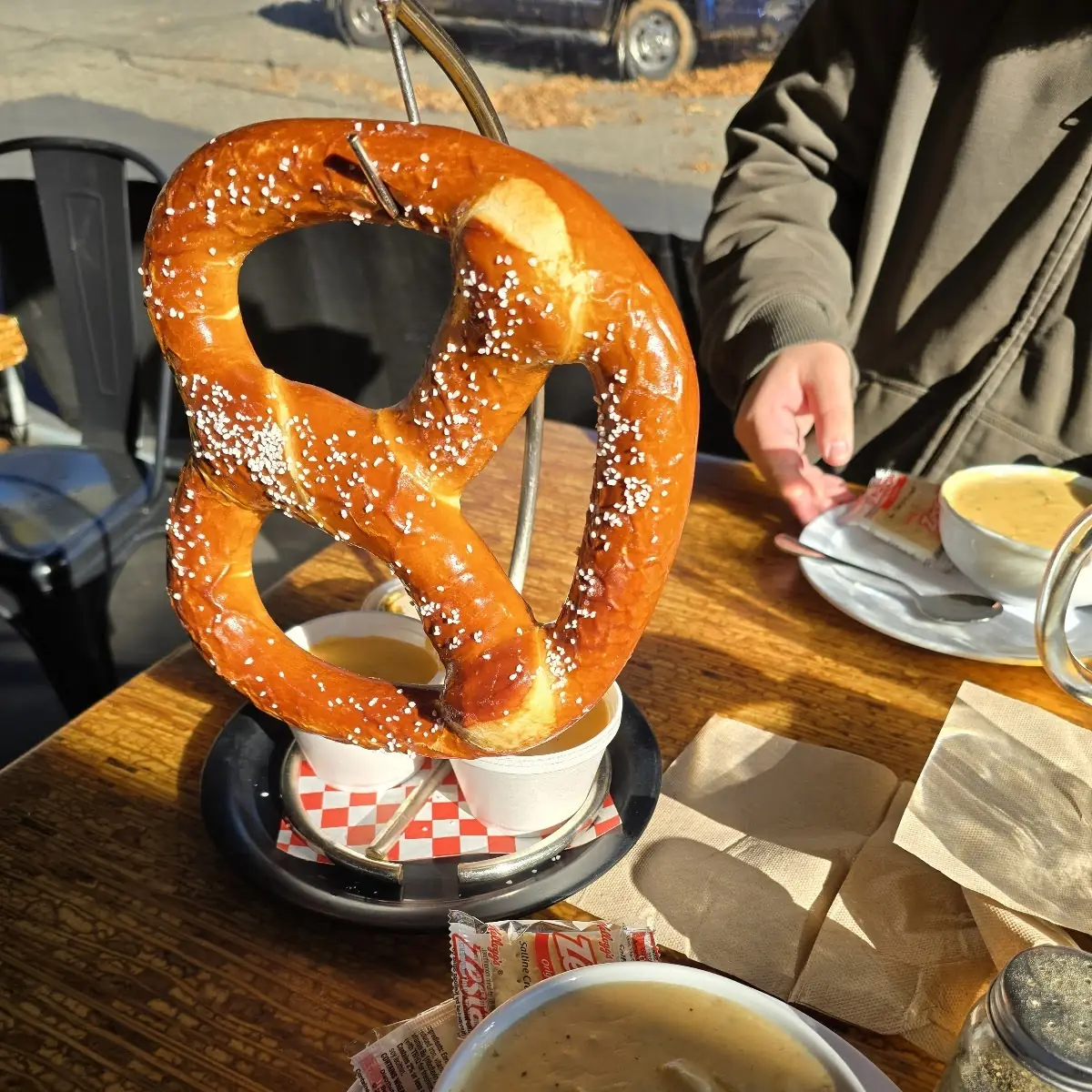 Giant Bavarian Pretzel