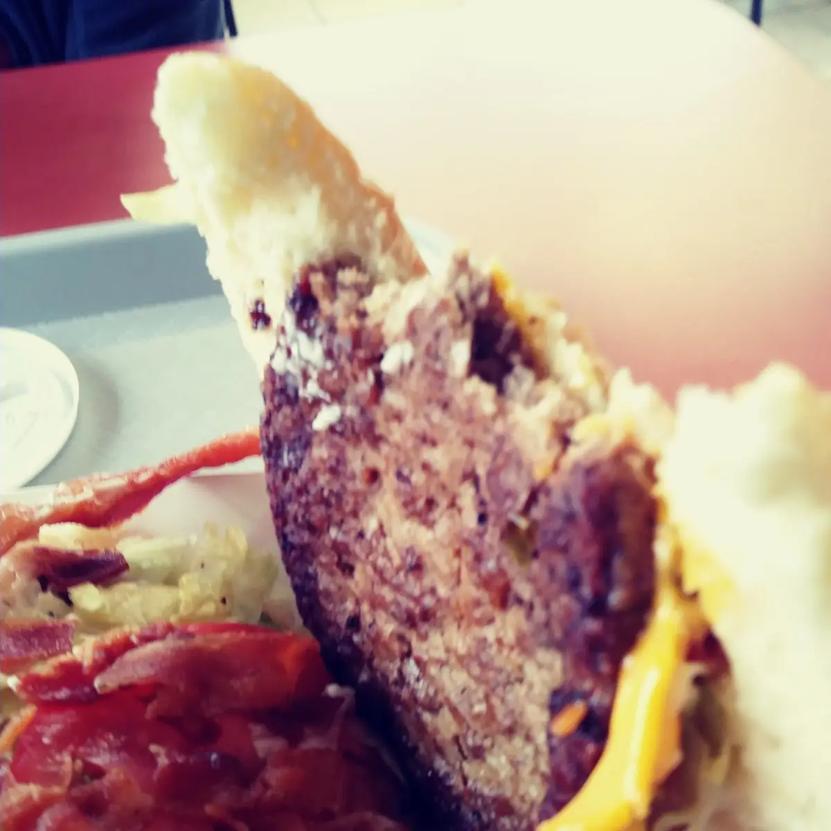 Cheese and Bacon Burger