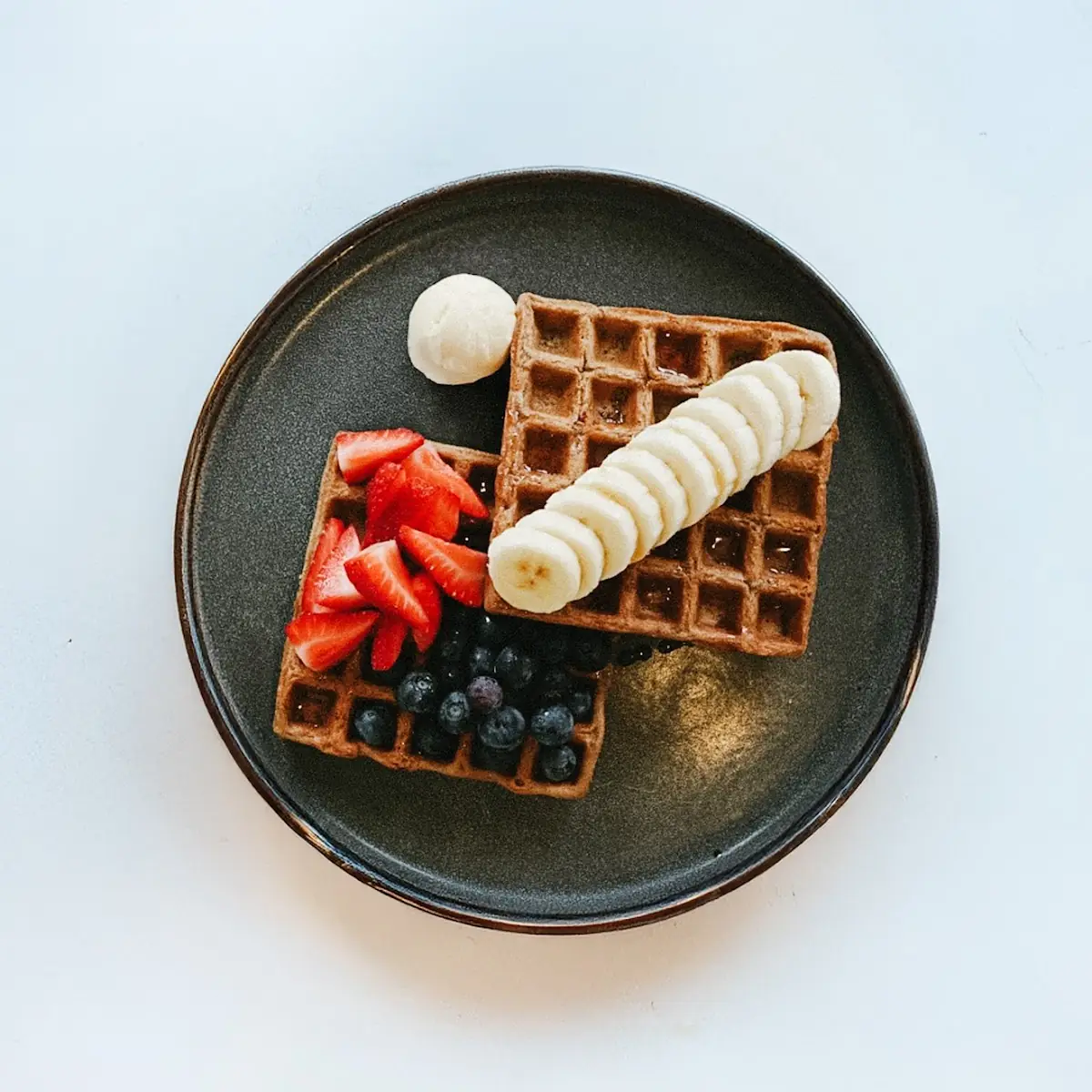 Waffles w Fruits Scratch-Made GF