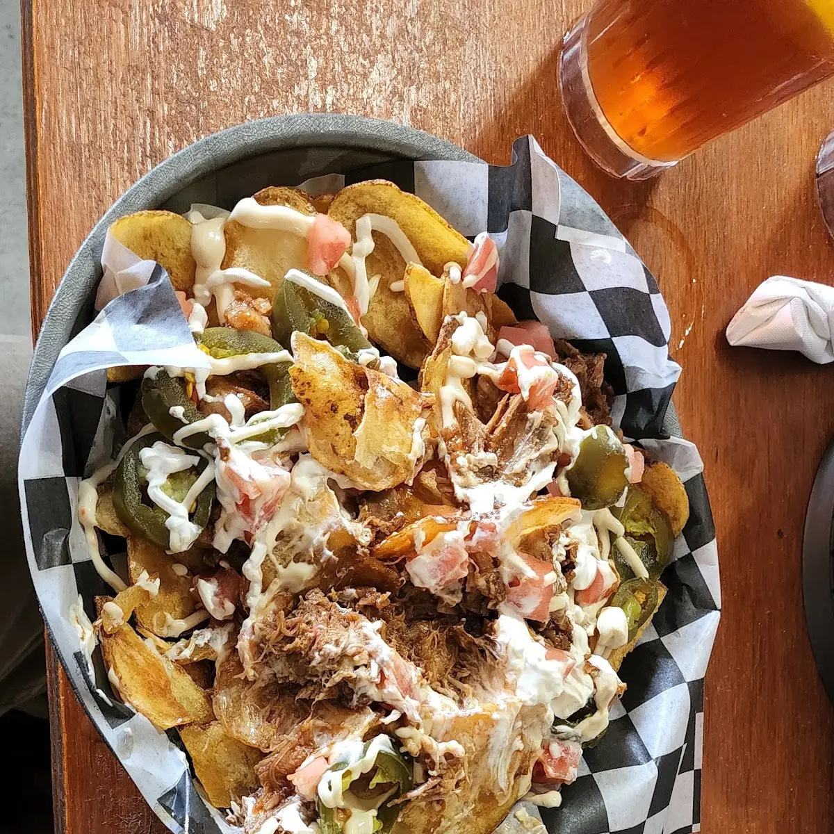 Redneck Nachos and Fried Green Tomatoes