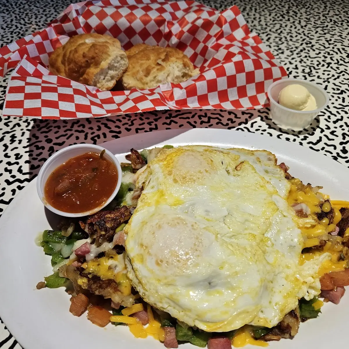 Corned Beef Hash & Eggs