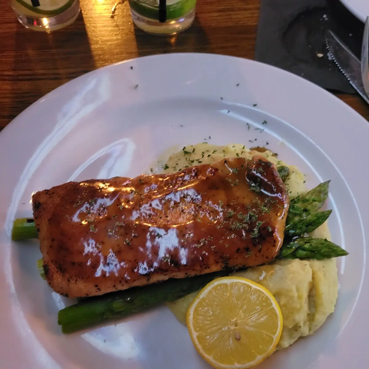 Southern Glazed Salmon