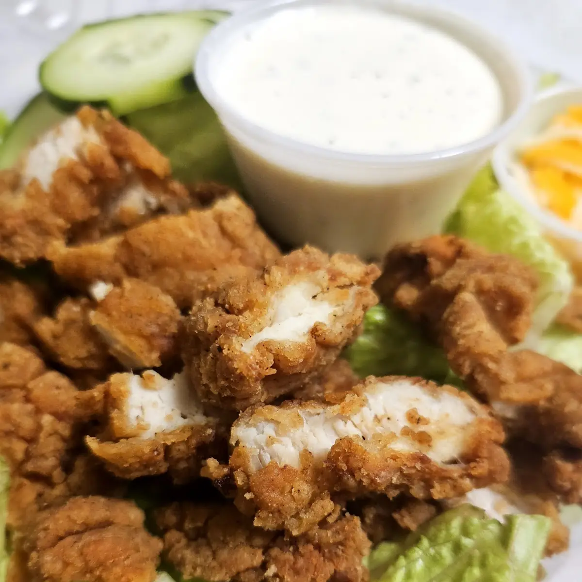 Crispy Chicken Salad
